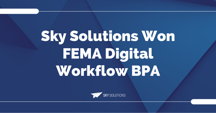 Image Representing Sky Solutions Won FEMA Digital Workflow BPA