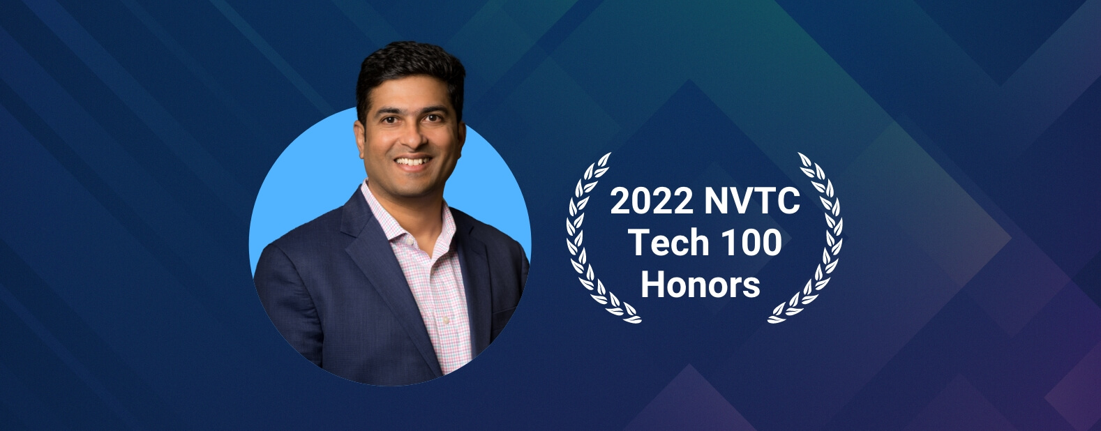 Image of Sky Solutions CEO Anil Boinapalli Receive 2022 NVTC Tech 100 Honors