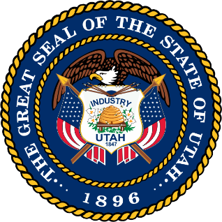 The Great Seal of the State of Utah 1896