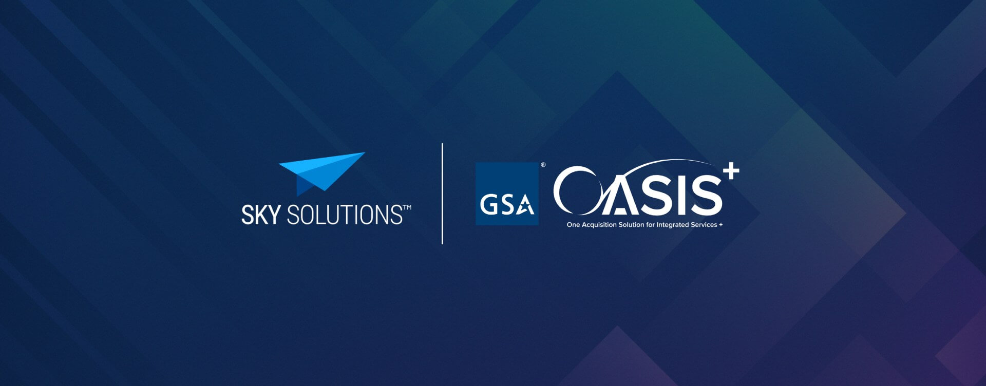 Sky Solutions Awarded GSA OASIS+ IDIQ Contract